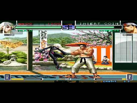 KOF 2002 Kula vs Daimon combo