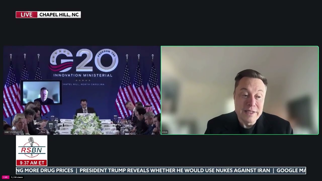 "AI Will Crush All Humans": Elon Musk on Extreme Advancements in AI at G20 Summit - 09/01/26
