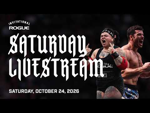 Full Saturday Live Stream | 2026 Rogue Invitational
