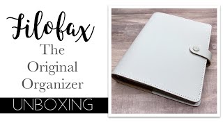 Filofax "The Original Organizer" Unboxing & Review