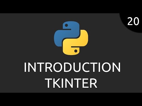 Python 20 introduction tkinter