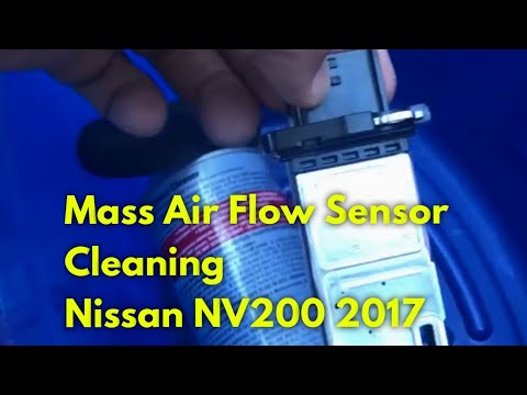 Mass Air Flow Sensor Cleaning on NV200