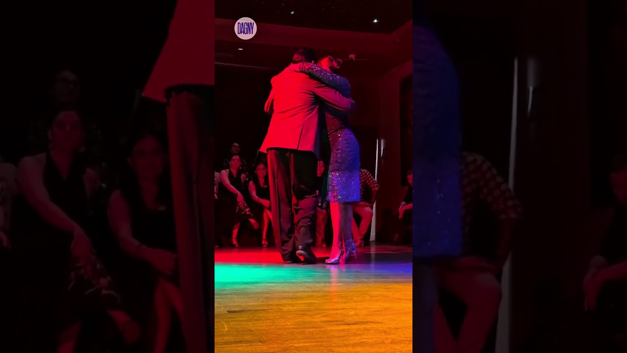 Rino Fraina & Graziella Pulvirenti tango performance to "Poema" by Francisco Canaro NYC (9/15)
