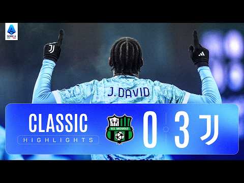 SASSUOLO-JUVENTUS 0-3 | CLASSIC HIGHLIGHTS SERIE A 2025/26