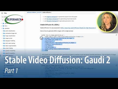 Unleash the Power of AI: Master Stable Diffusion Video on Supermicro's Gaudi 2