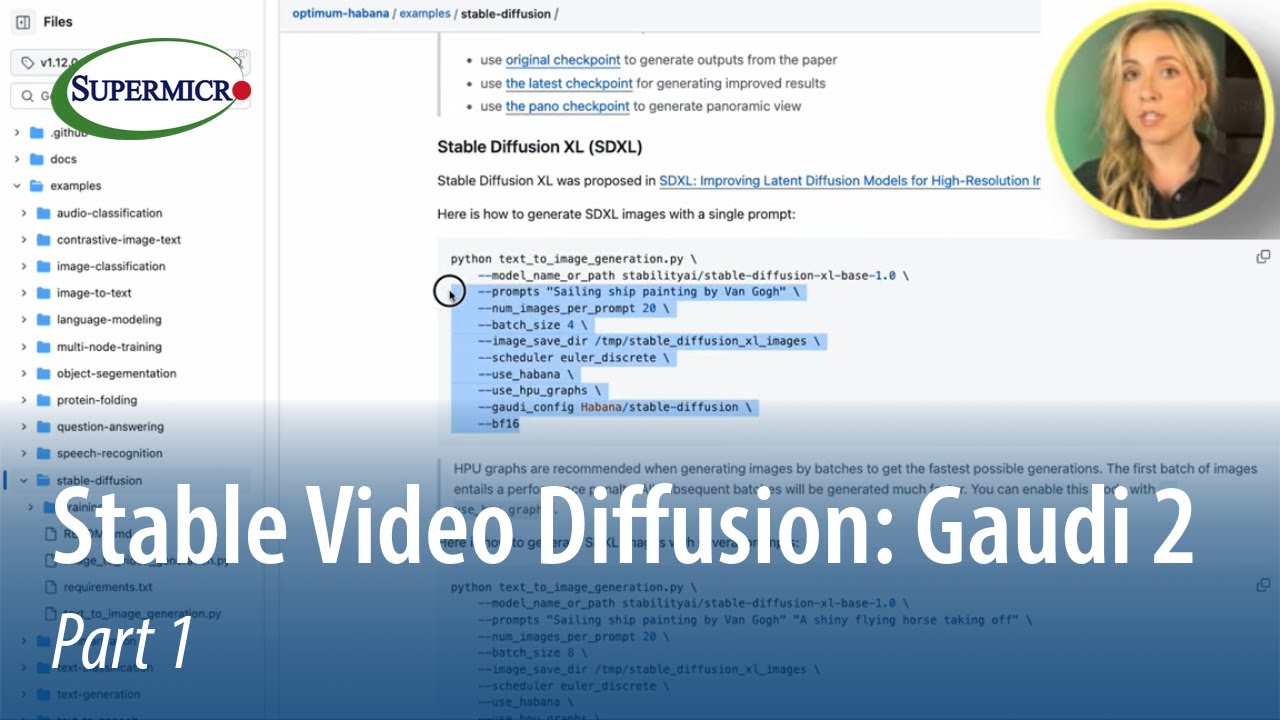 Unleash the Power of AI: Master Stable Diffusion Video on Supermicro's Gaudi 2