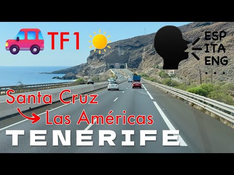 Tenerife - TF1 from Santa Cruz to Las Américas