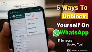 How To Unblock Yourself On WhatsApp In 2024 If Someone Blocked You (5 Ways)