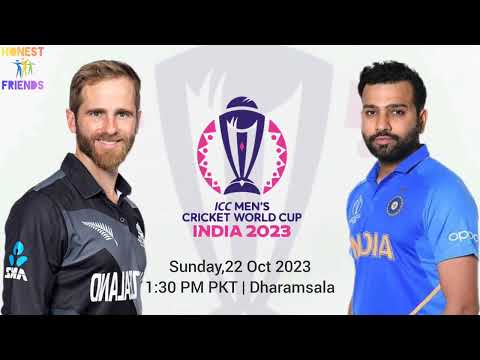 New Zealand Cricket Team ICC Worldcup 2023 Schedule || Honest Friends ||