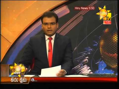 Hiru News 9.30 PM May 28, 2014