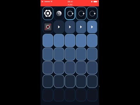 moodscaper v1.5 - Inter-App-Audio (IAA) demo with AUM