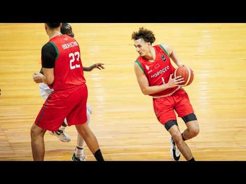Younes Boukichou AfroBasket 2025 Qualifiers Highlights | Morocco