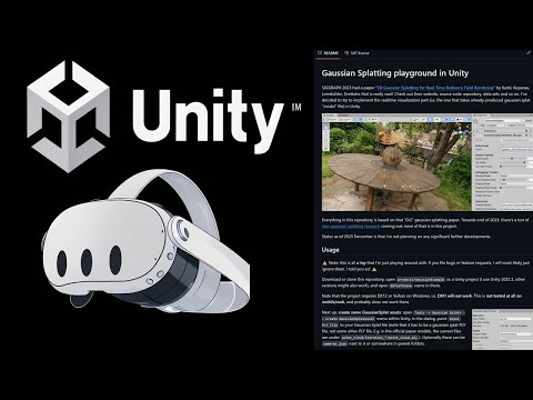 Gaussian Splat in Unity VR - Tutorial