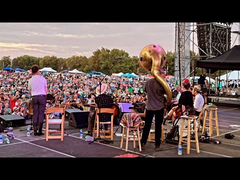 Erika Lewis and Tuba Skinny at ROMP fest. June 23, 2023. "Blue Moon of Kentucky" clip