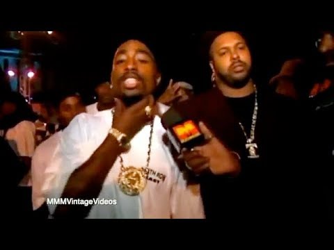 Tupac Disses Nas in Interview at After Party!