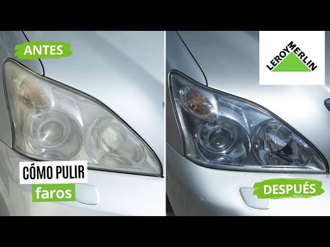 Cómo pulir los faros de un coche | LEROY MERLIN
