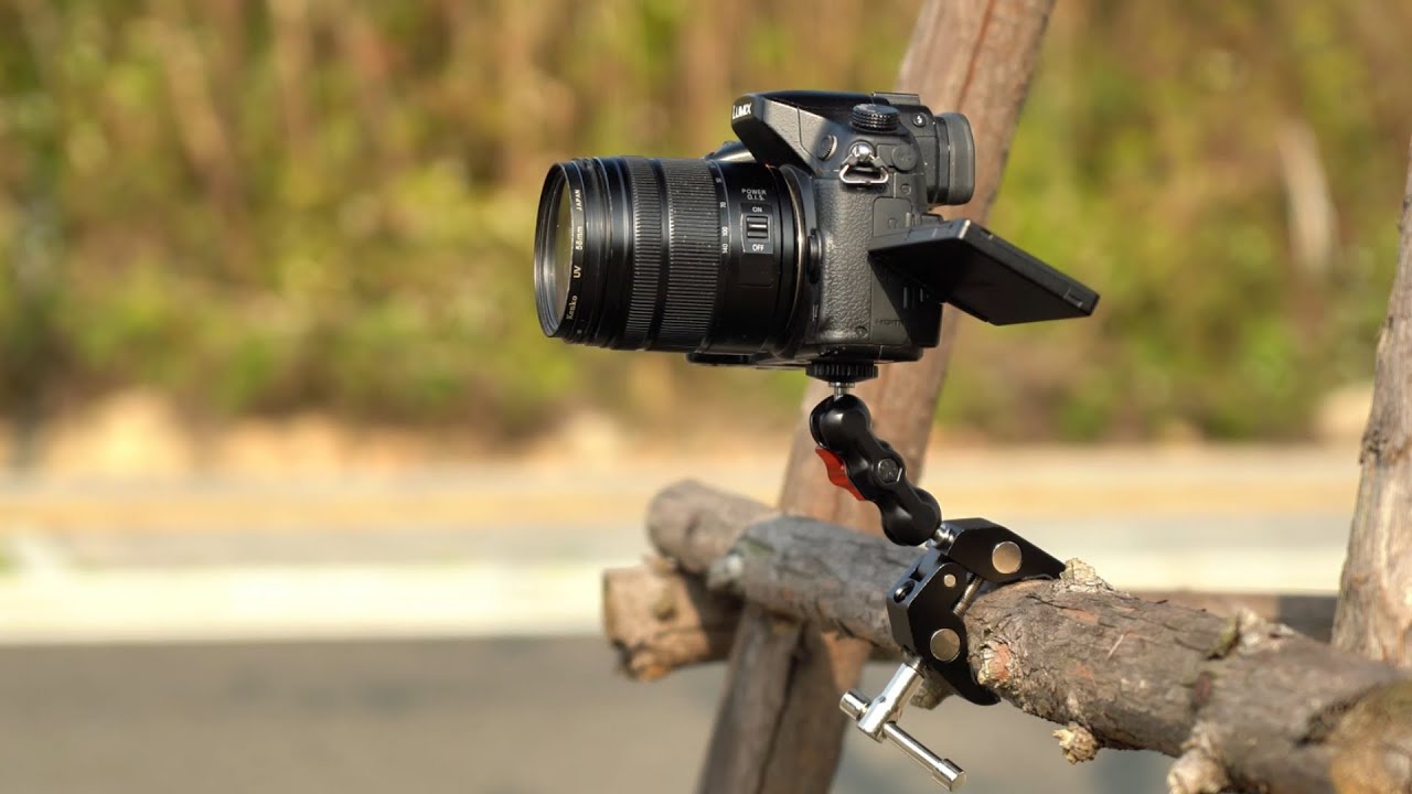 All-in-One Camera Clamp Mount Kit | Dual 360° Ball Heads & 13lb