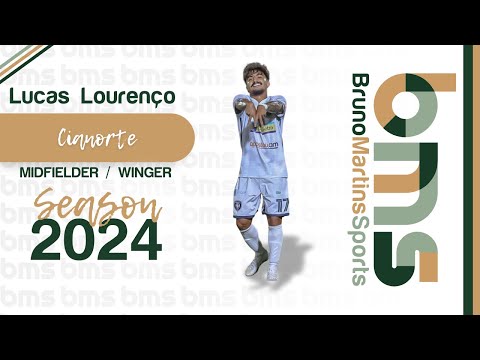 LUCAS LOURENÇO | OFFENSIVE MIDFIELDER/WINGER | CIANORTE F.C. - 2024 | Skills, Goals & Assists | HD
