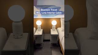 NCL Luna Interior Cabin Tour #GetOnBoardWithDeannasTravel #NCLPartnersFirst