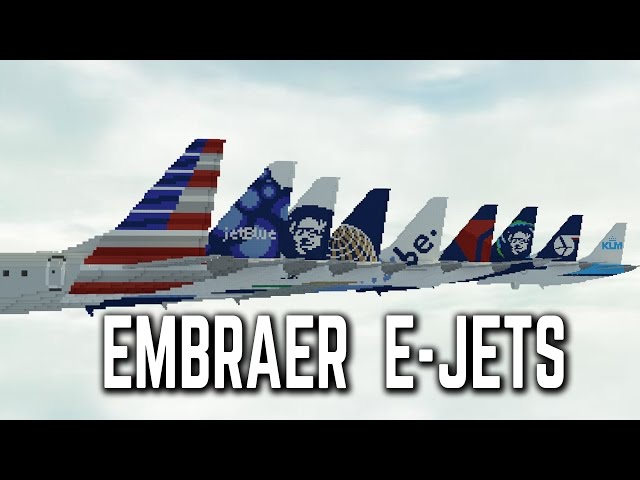 'Giant' 7:1 Embraer E-Jets Family (-175/-190/-195) Minecraft Map