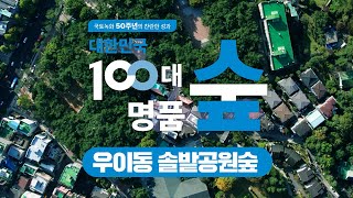 [#100대명품숲] 100년생 소나무 1000그루가 자생하는 #서울_우이도_솔밭공원