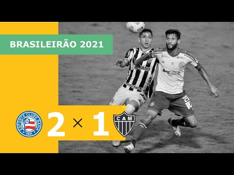 Bahia 2 x 1 Atlético-MG - Gols - 04/08 - Copa do Brasil 2021