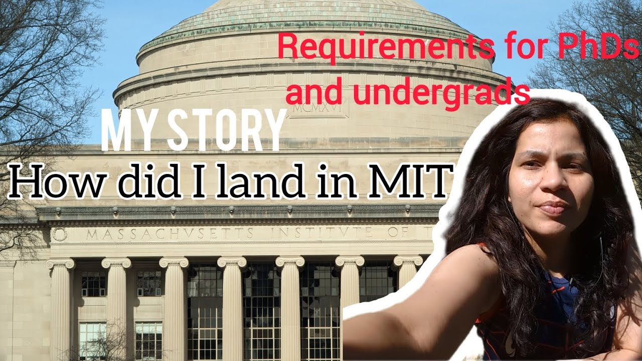 MY STORY: How did I land in MIT? Tips for undergrad and PhD admissions || Indian in MIT #mit #prachi