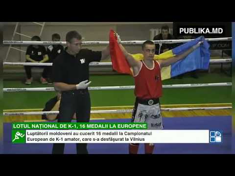 Lotul naţional de K-1 a făcut furori la Campionatul European.