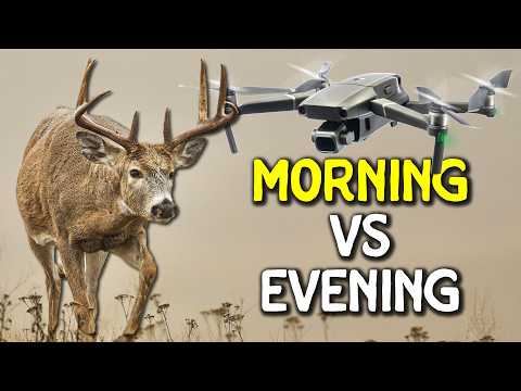Best Time to Hunt? Morning vs Evening, CLEAR WINNER Proven by Drone