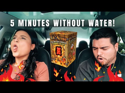 We Try The World's HOTTEST Gummy Bear | Lil Nitro's Challenge