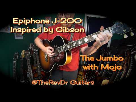 Epiphone Inspired by Gibson J-200 AE Custom OHSC *MINT* Pro Setup *2021 - Vintage sunburst image 19