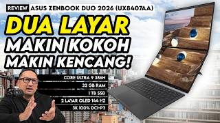 Review ASUS Zenbook DUO 2026 (UX8407AA) - Desain Baru, Makin Kokoh, Makin Kenceng!