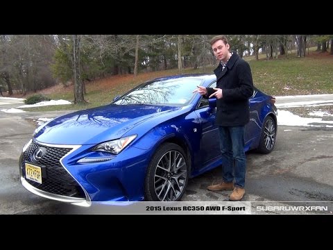 Review: 2015 Lexus RC350 AWD F-Sport