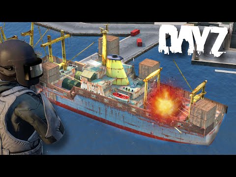 We built our new base on a BOAT! - DayZ (Movie)