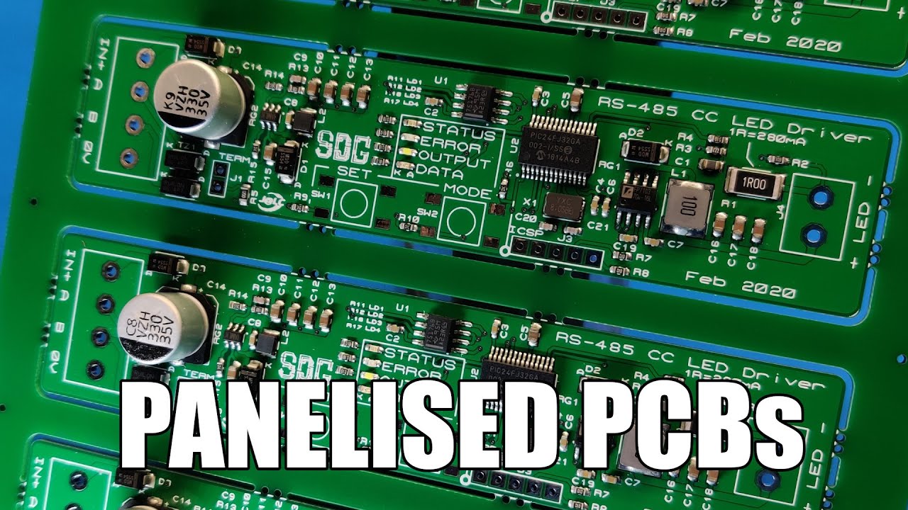 SDG #138 How to Panelize your PCBs