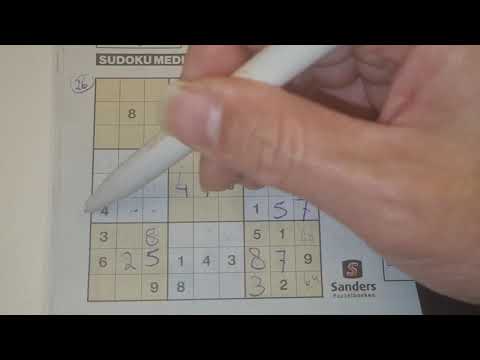 Daily Sudoku practice continues. (#2058) Medium Sudoku puzzle. 12-24-2020