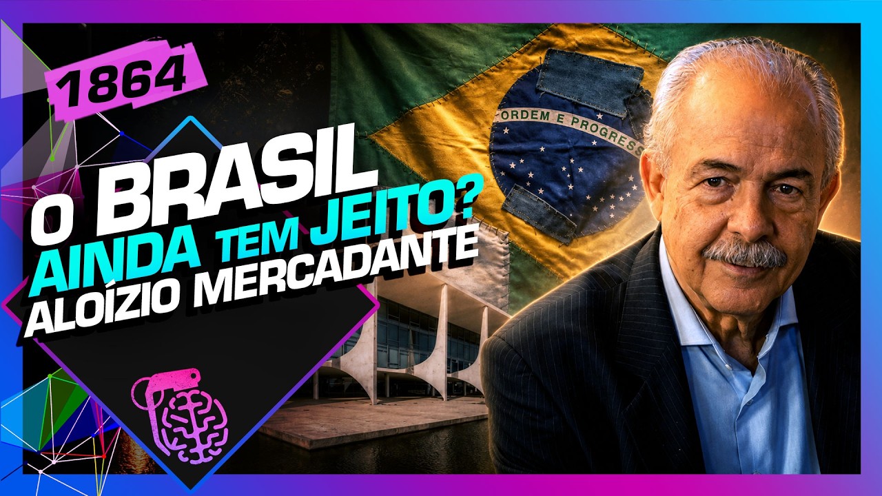 O BRASIL AINDA TEM JEITO? ALOIZIO MERCADANTE - Inteligência Ltda. Podcast #1864