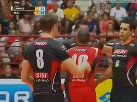 Superliga Masculina de Volei 2012/2013 - Kappesberg Canoas 1 x 3 Sesi SP