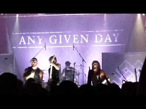 Any Given Day - Intro live at Record Release Show at Turock Essen Germany