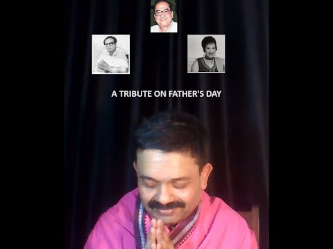 Rituparna Das Tribute to Father-Daughter Day in Bangla