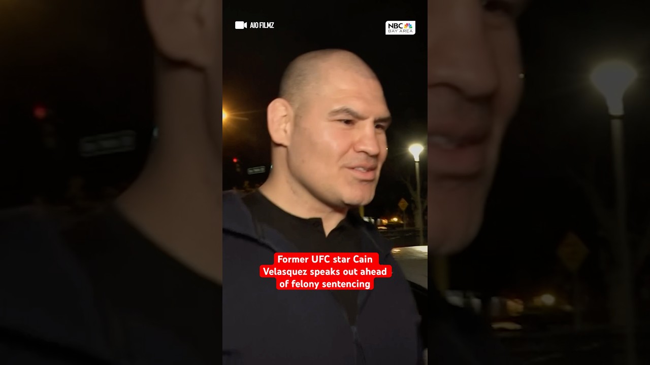 Former #UFC star #CainVelasquez speaks out ahead of felony sentencing • #BayArea