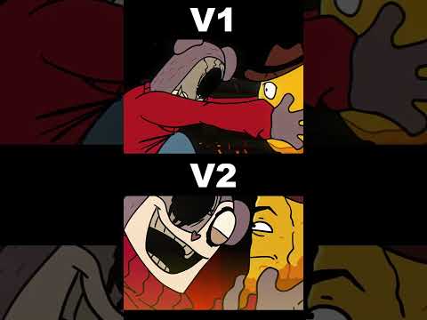 TwiddleFinger! (V1 VS V2) (Charted) (FNF MOD) #shorts