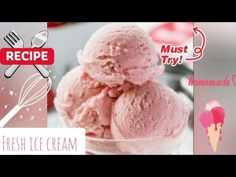 How to make ice cream at home😋 by Sara | Ihra Ayesha