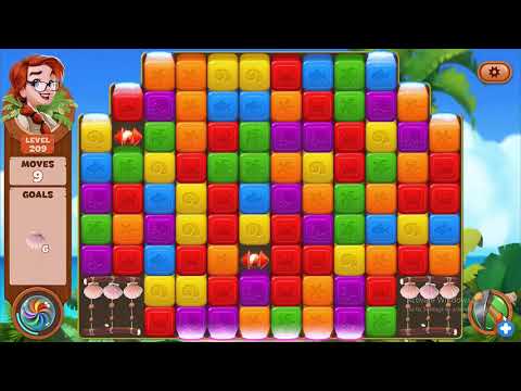 Lost Island Blast Adventure Level 209