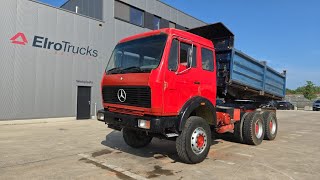 Camion-benne Mercedes-Benz SK 2226 (V8 / BOITE MANUELLE / POMPE MANUELLE / GRAND PONT / LAM à vendre - Image 4 | Autoline TG Camion-benne Mercedes-Benz SK 2226 (V8 / BOITE MANUELLE / POMPE MANUELLE / GRAND PONT / LAM | Image 4 - Autoline