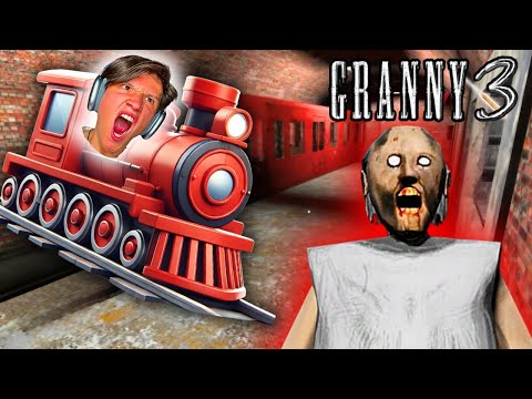 WILL I ESCAPE BY TRAIN!? 😰| GRANNY 3