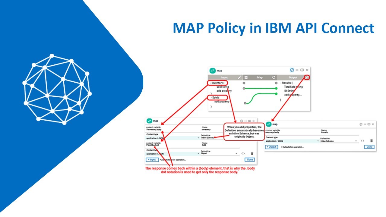 MAP Policy in IBM API Connect