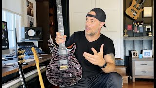 Video thumbnail for 2022 Paul Reed Smith PRS CUSTOM 24 Wood Library Artist Package review. A tool or furniture piece? by THE VATICANTS