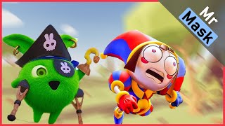 The Amazing Digital Circus Theme Song 🔹 Sunny Bunnies Pirate