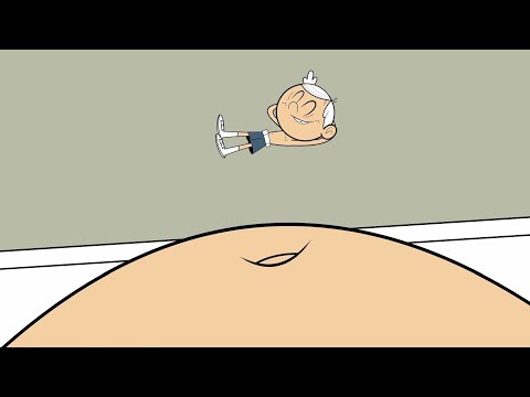 The Loud House Giantess Luna Loud Belly Bouncing By A Giant Woman, A Giant Woman